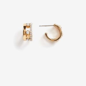 Vince Camuto Gold Huggies Earrings